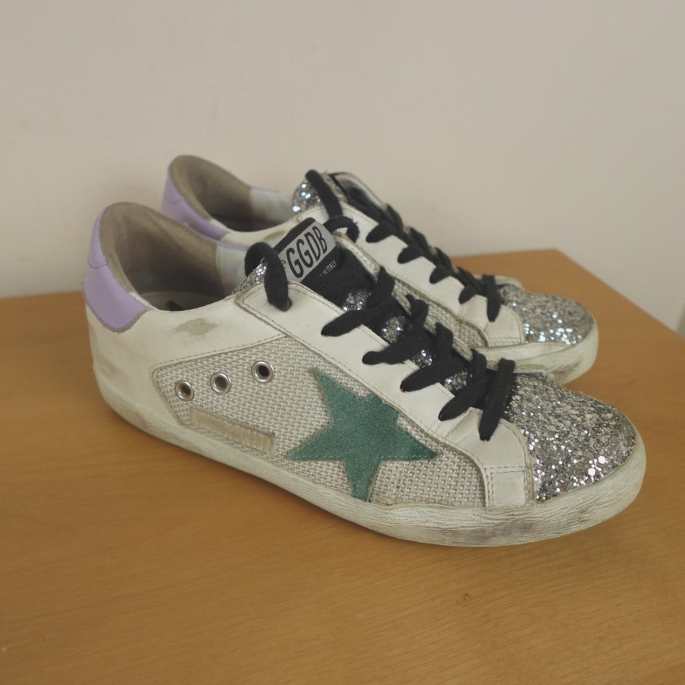 Golden Goose Superstar‎ Glitter Sneakers